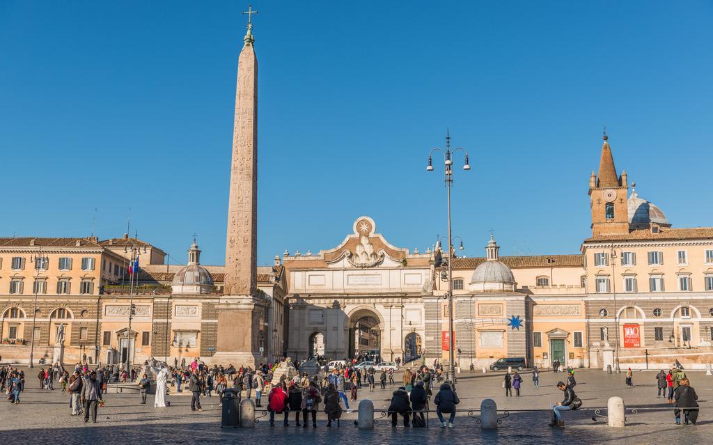 Martina A Piazza Del Popolo Villa Rome Bagian luar foto